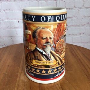 2001 State Convention Stein Budweiser Busch Family Series 1 of 6